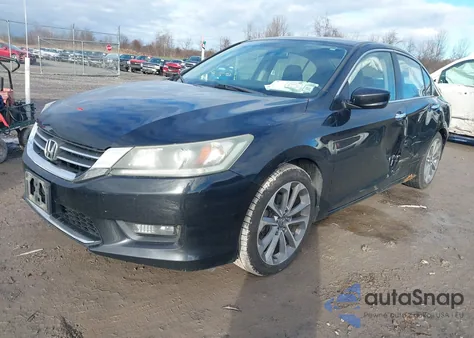 2014 Honda Accord Sport from USA, damaged, VIN 1HGCR2E5XEA279513